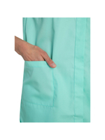 Рубашка медицинская женская White Wears WW150, на кнопках, черный, 50