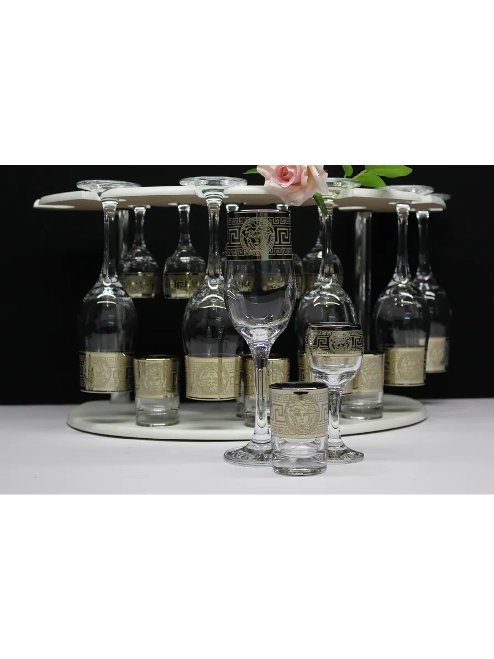 Барный набор 18 предметный с Бокалом