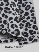 Лонгслив для девочки леопард