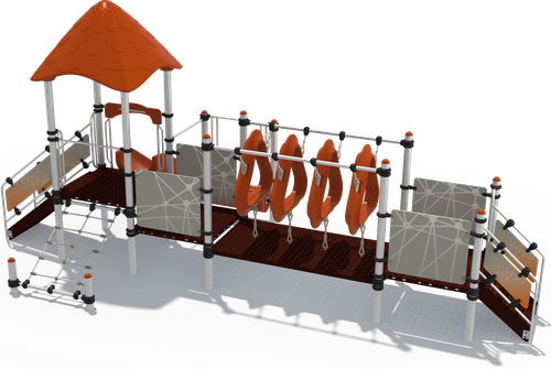 Детский городок Родос (комплектация 2, паттерн Vector)