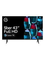 Телевизор LED SDX-43F2139 43", FHD Smart, frameless,черный