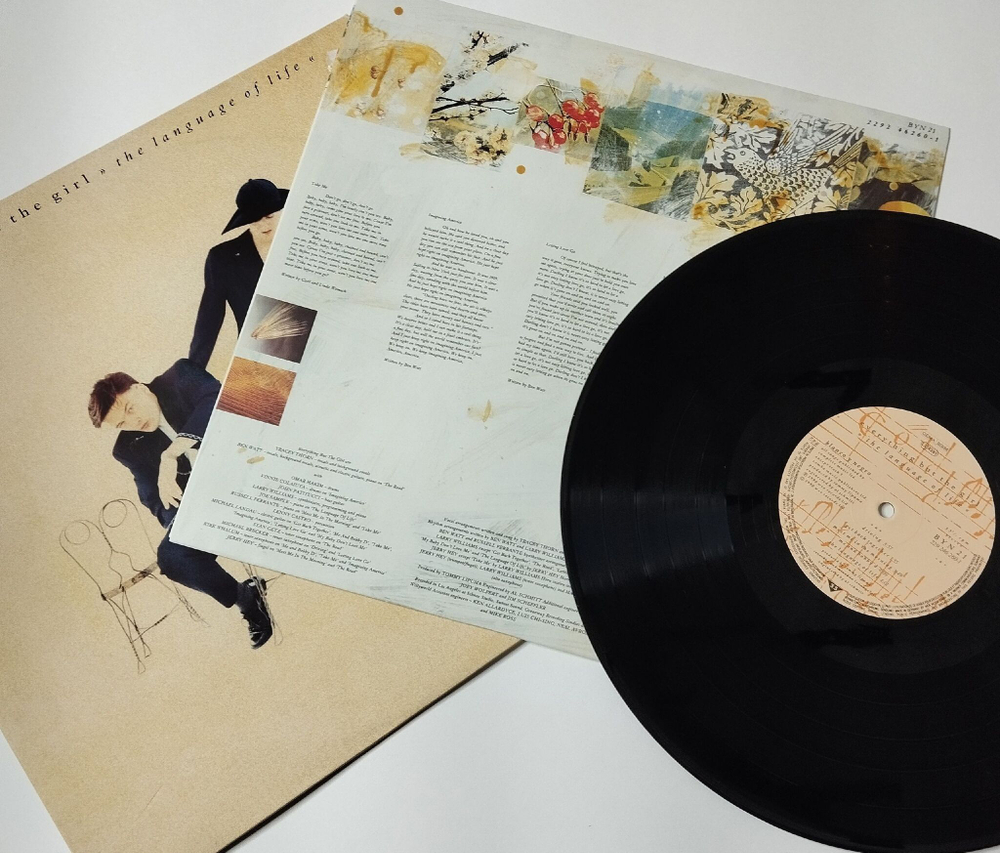 Винтажная виниловая пластинка LP Everything But The Girl The Language Of Life (Germany 1990)