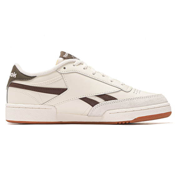 Клуб reebok C Реванш-кроссовками для скейтбординга Низки Бежево-коричневые Унисексы