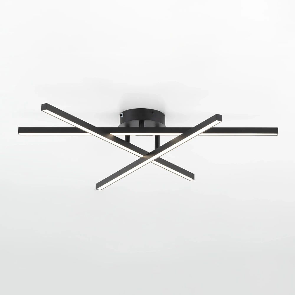 Citilux Стиг CL203131 LED Люстра потолочная с пультом Чёрная