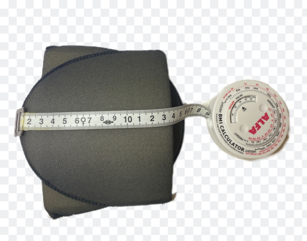 Подплечники втачные р-р 20 (12х1,5 х18) 5 пар черный