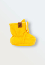 Пинетки из флиса "Cute" (желтый)