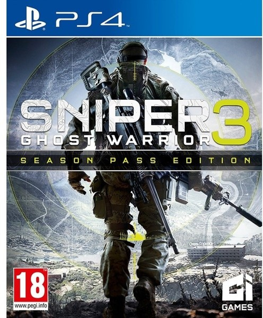 Sniper Ghost Warrior 3 - Season Pass Edition [PS4] Б/У