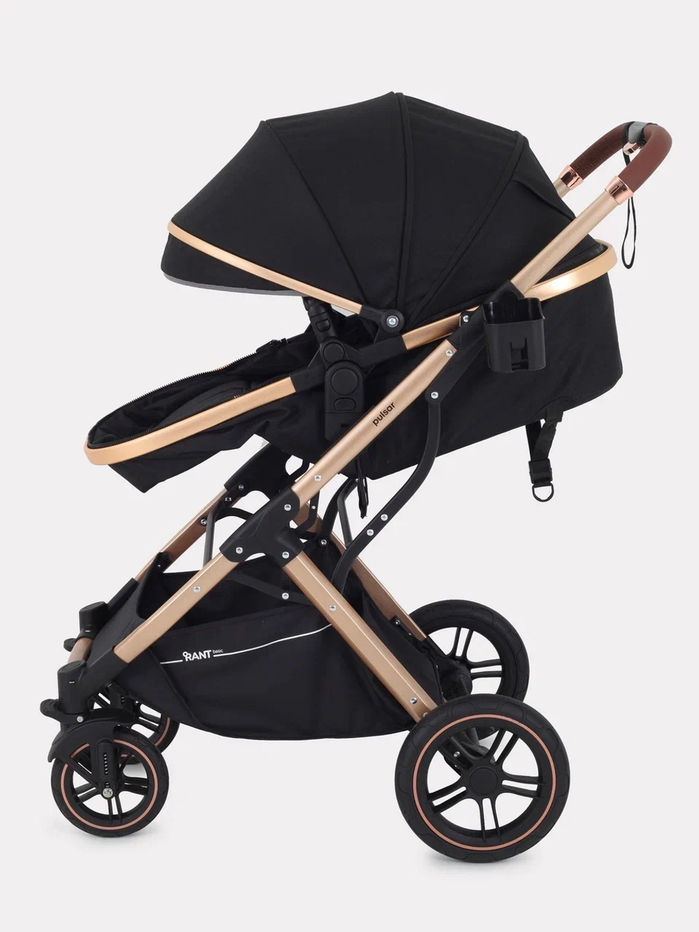 Коляска трансформер Rant Basic Pulsar Gold Black