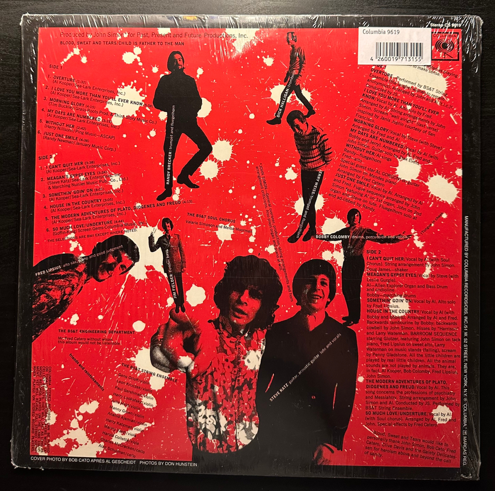 Blood, Sweat & Tears - Child Is Father To The Man (США)