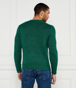 Льняный свитер POLO RALPH LAUREN - зеленый(710961155)