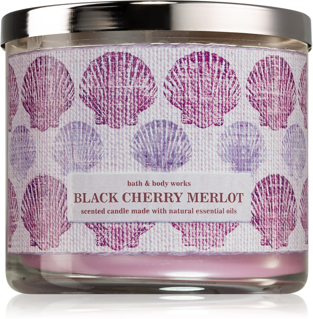 Bath & Body Works Black Cherry Merlot - ароматическая свеча II. /   411  g  / GTIN 667556795141