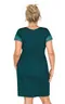Mariza plus nightdress Green