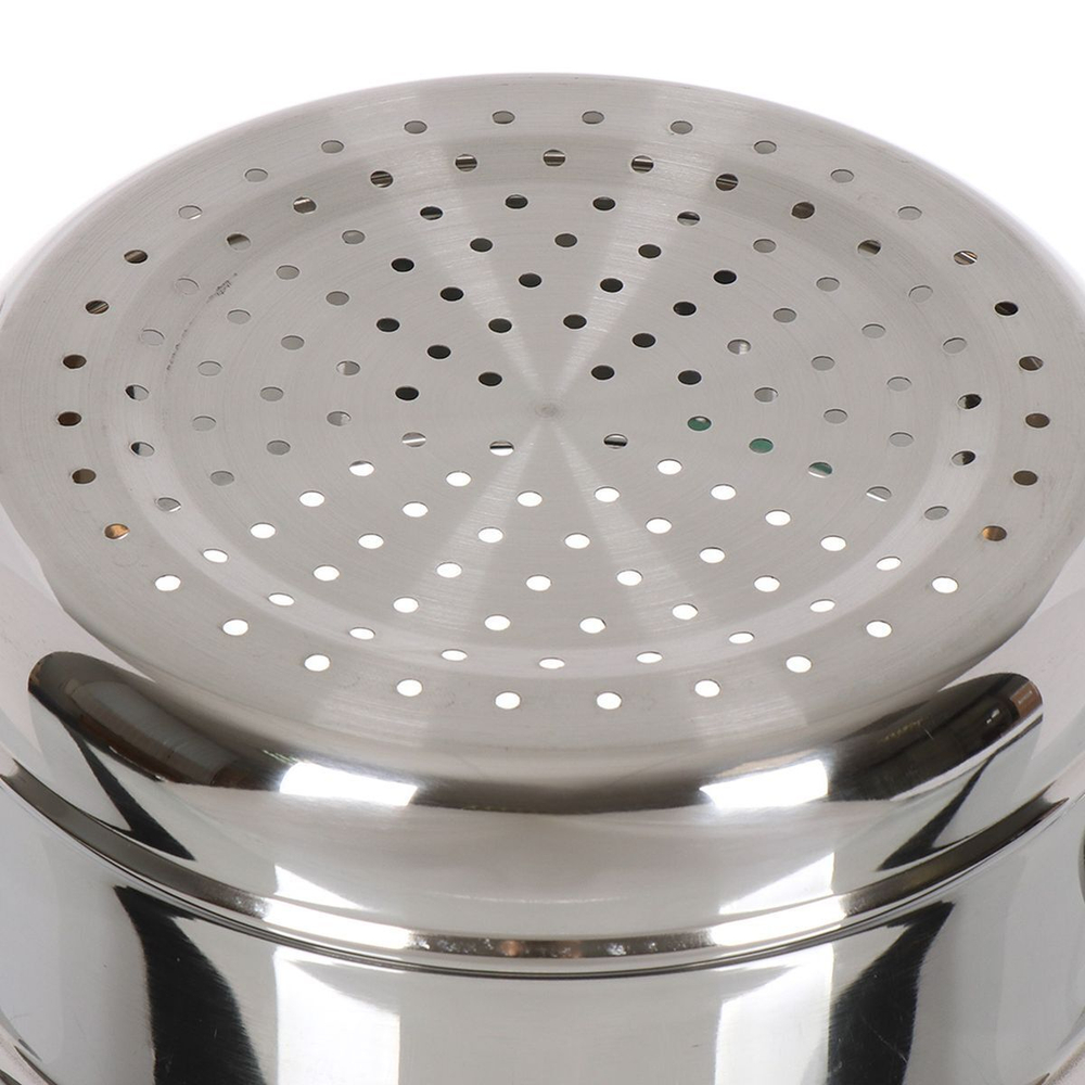 Секция для пароварки нерж, 24 см, Daniks, Оптима, нержавеющие ручки, GS-01201-24ST