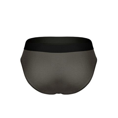 Темно-серые бамбуковые трусы-брифы (Размер: XL) (Цвет: темно-серый)