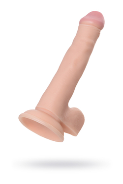 Реалистичный фаллоимитатор TOYFA RealStick Nude, PVC, телесный, 22,5 см