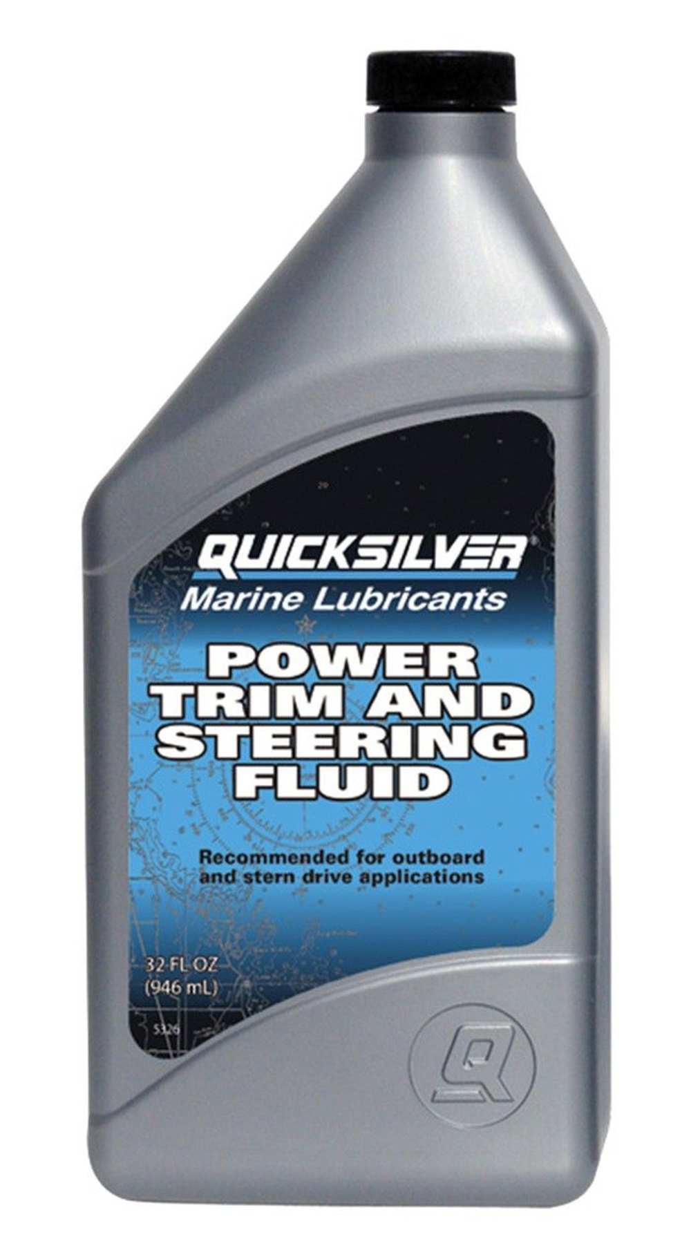 Гидравлическая жидкость Quicksilver Power trim, 0.946 л. (10264964)