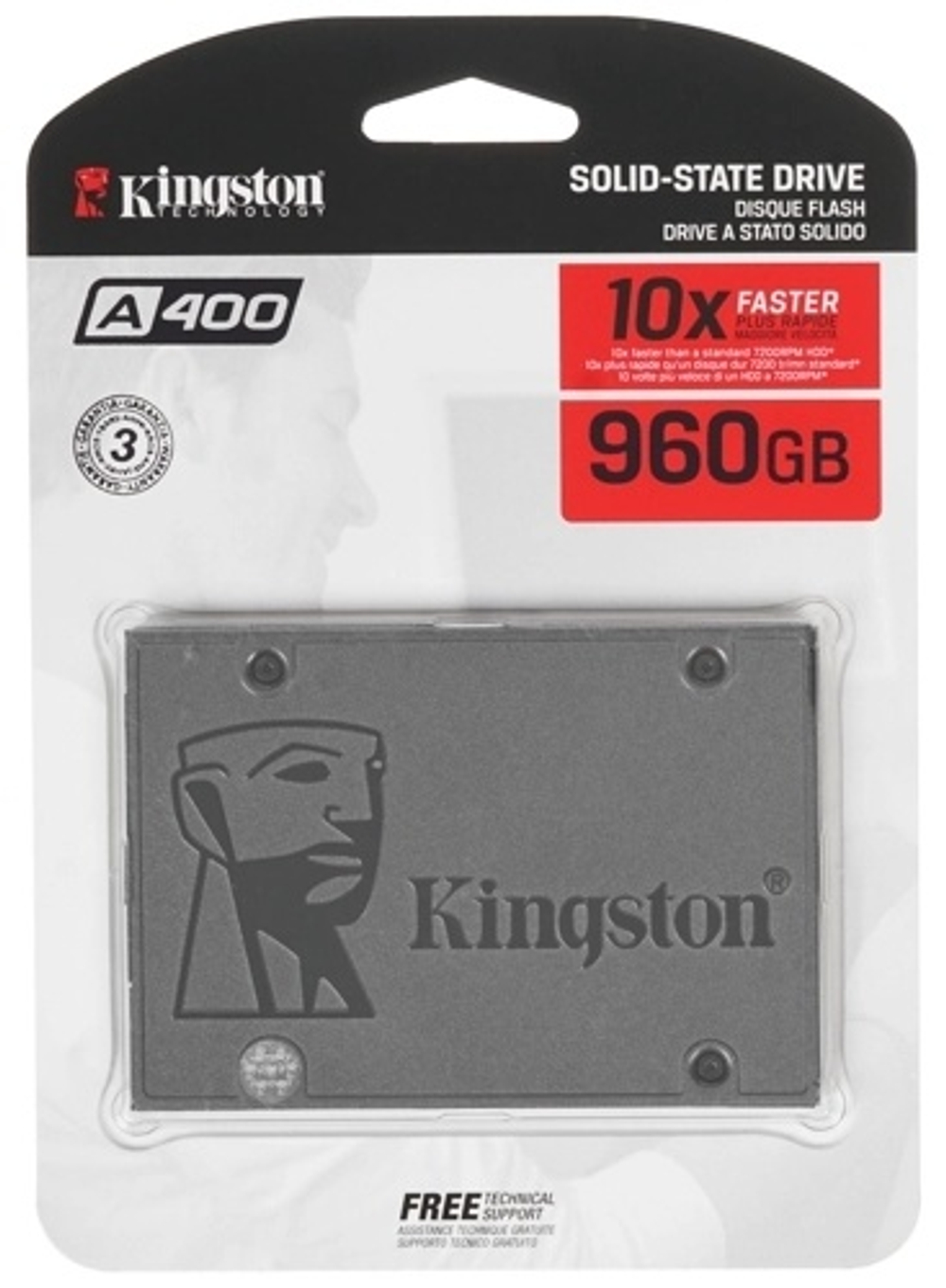 SSD Kingston SA400S37 960 ГБ
