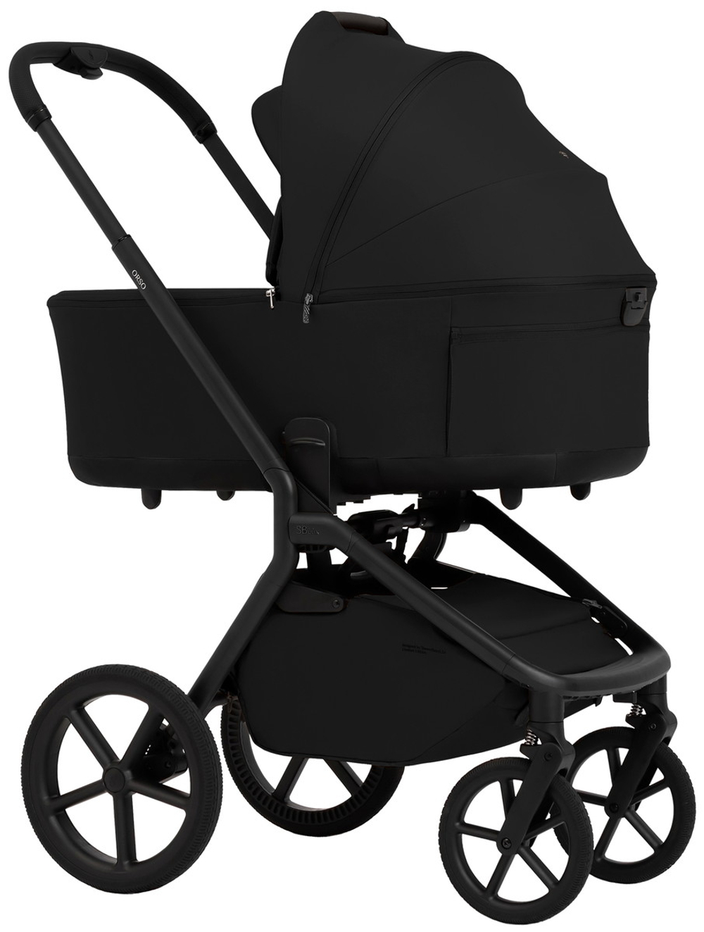 Детская коляска 2 в 1 Sweet Baby SBL Orso New 427635 New Black