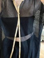 Костюм сетка с шортами и рубашкой