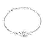 Браслет из белого золота c натуральным топазом white Артикул: 05-0746-00-201-1120