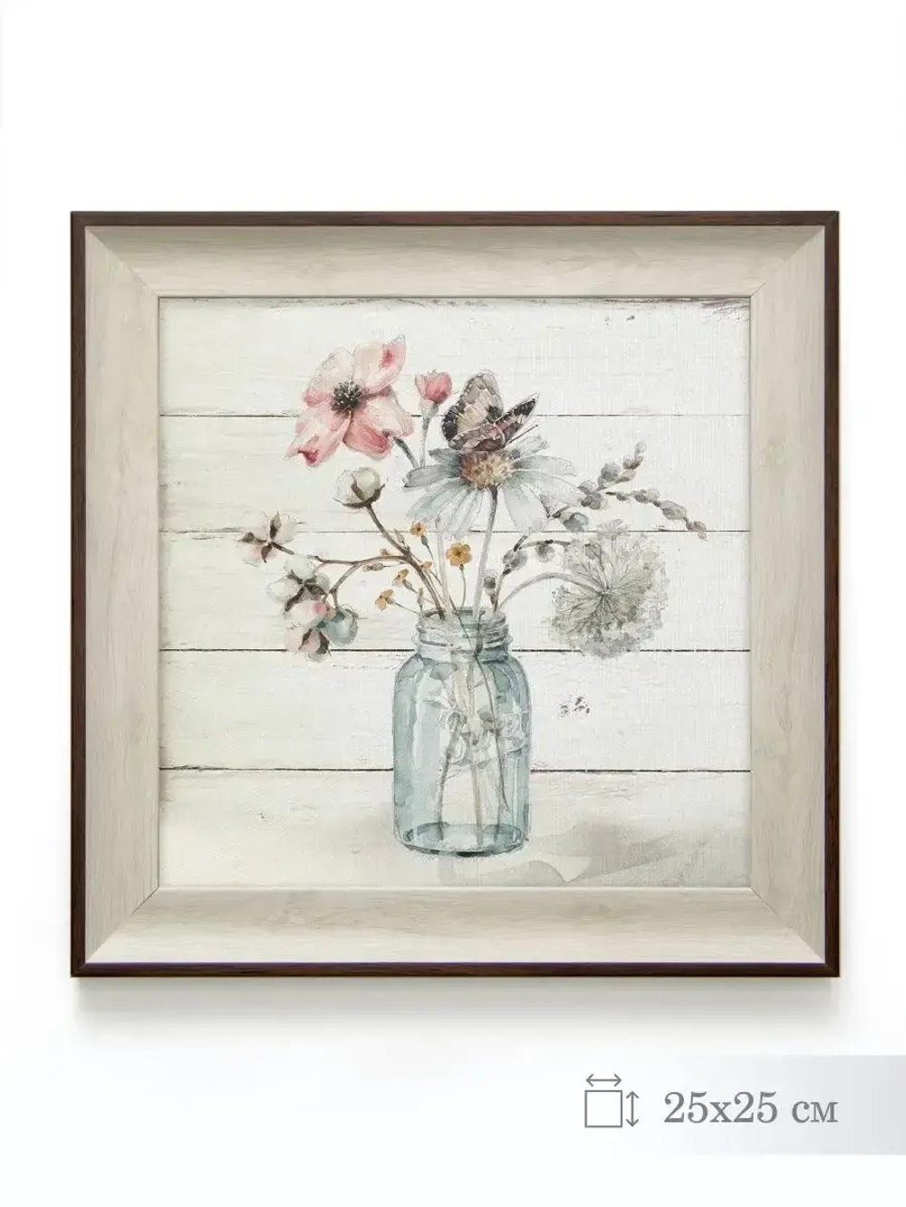 Картина на стену интерьерная на холсте 25*25 см