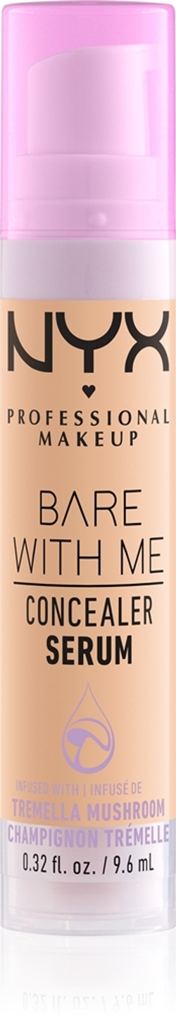NYX Professional Makeup Bare With Me Concealer Serum - Увлажняющий консилер 2 в 1, 9,6 ml