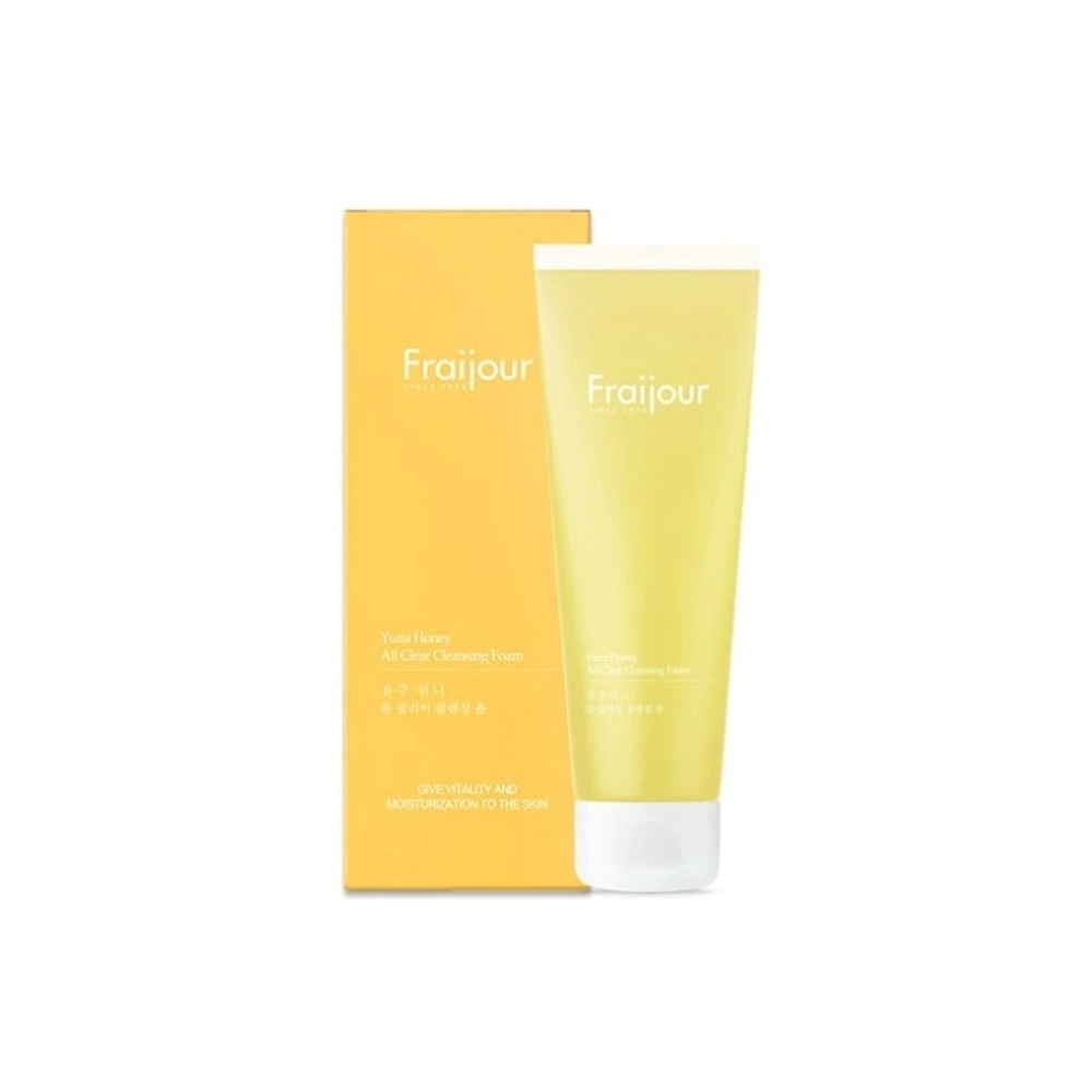 Пенка для умывания Fraijour yuzu honey all clear cleansing foam 250 мл