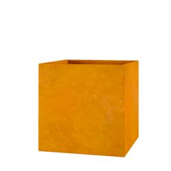 Кашпо CUBE GOLD 40 x 40 x 40