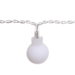 Гирлянда для дома БАХРОМА ш2,5м* в60см 48 ламп LED, с насадками Шар, 8 реж Желтый (возможность соединения)