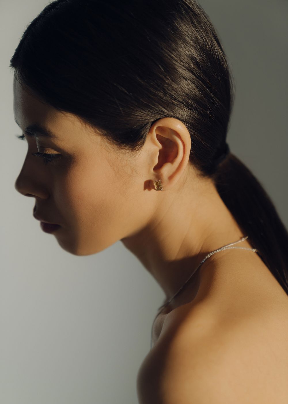 Серьги Crystal Classic с цитрином