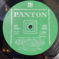 Винтажная виниловая пластинка LP Moravanka Podruhe Polka (Чехословакия 1976)