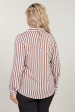 Блузка 1172 синие полоски Novita (Акция)