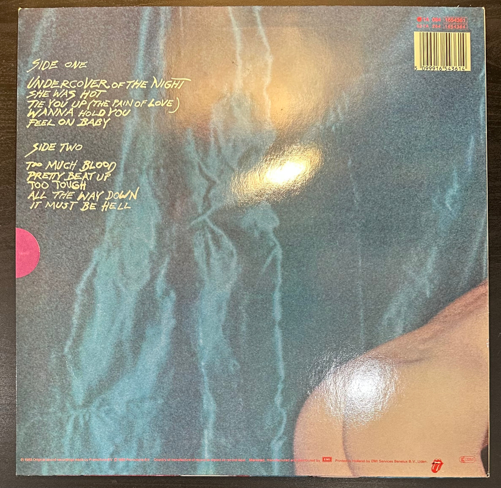 Rolling Stones - Undercover (Европа 1983г.)