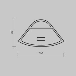 Комплект заглушек (для профиля 30×30) 2 шт., Maytoni ALM-3030-EC 642073