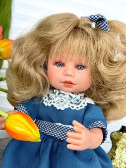 Кукла для девочки виниловая 34см Хави (022230A)