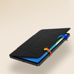 Складной чехол книжка от Dux Ducis для Samsung Tab S10 Lite, Tab S10 FE, Tab S9 и Tab S9 FE, серия Vers Series Case, с магнитным держателем Pencil и функцией автоматического перехода в спящий режим