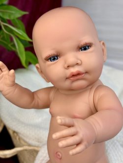 Кукла-пупс Marina and Pau 45cм без одежды (M07)