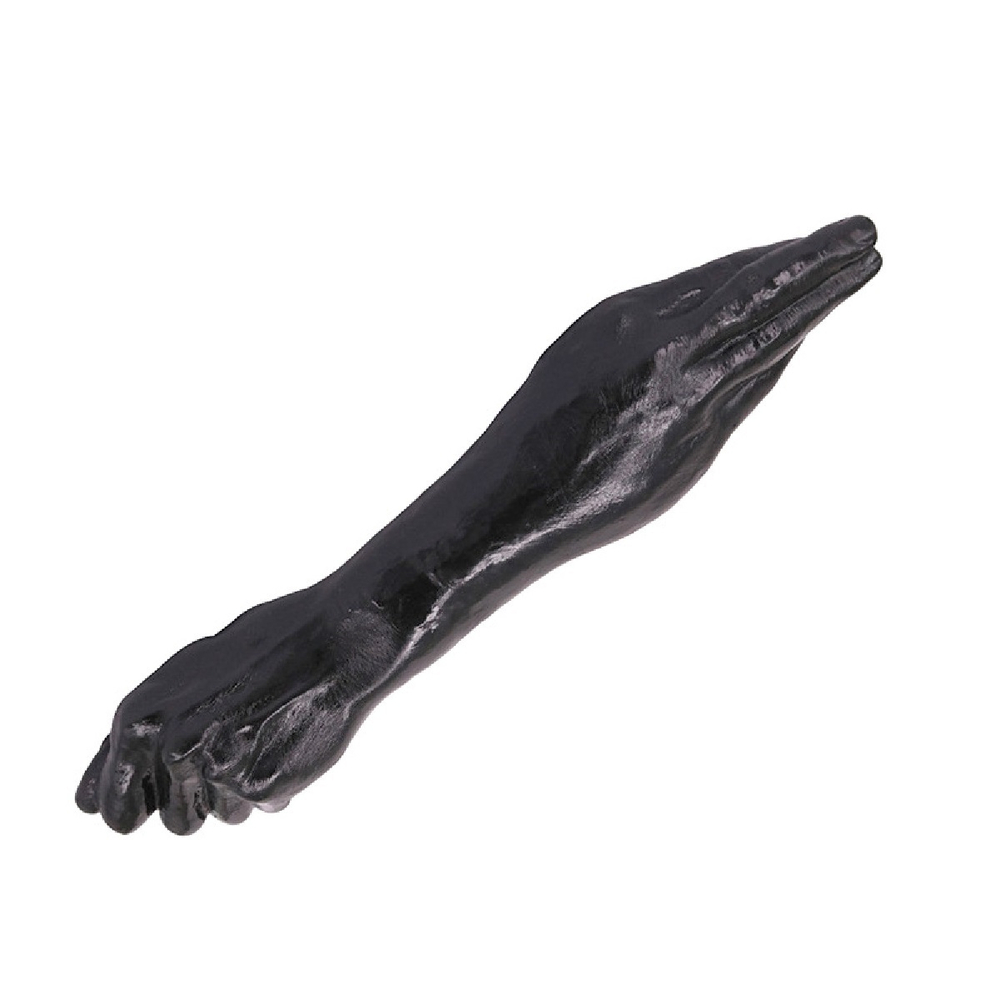 Стимулятор для фистинга двусторонний черный 36 см