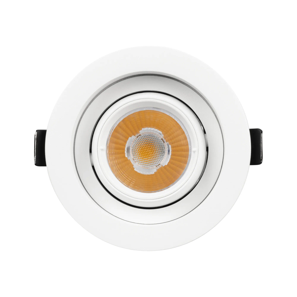 Светильник MS-VORTEX-BUILT-R90-12W Warm3000 (WH-WH, 20 deg, 230V) (Arlight, IP20 Металл, 5 лет) 056564