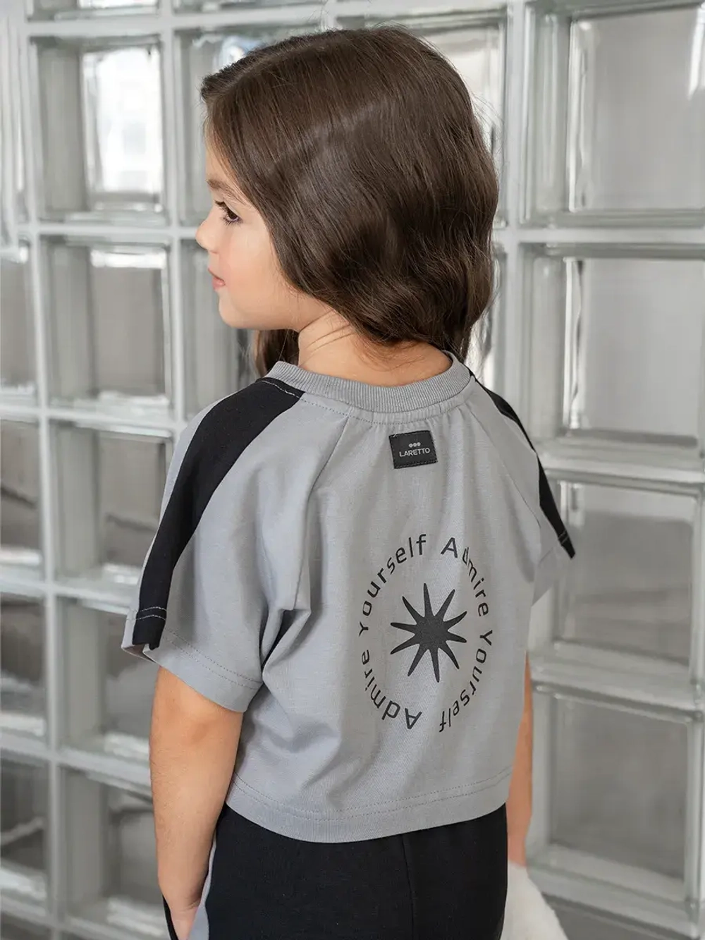 Костюм для девочки в садик, футболка и штаны