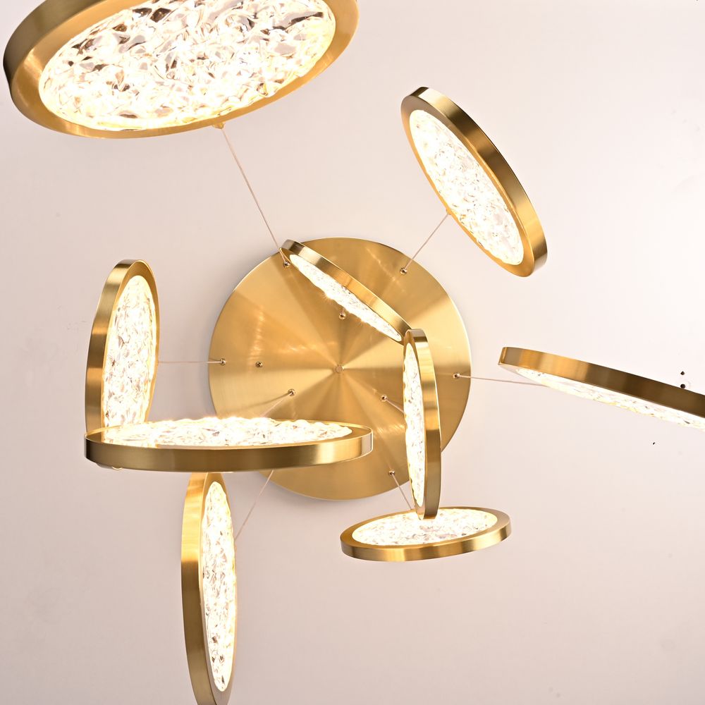 Дизайнерская Подвесная Люстра Луна Lighting Collection D50 By Imperiumloft