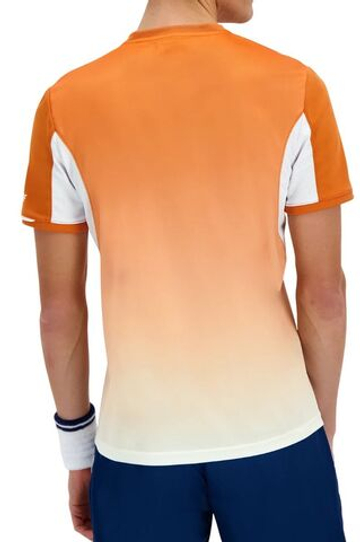 Мужская теннисная футболка Le Coq Sportif Tennis Performance - Оранжевый