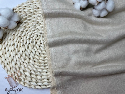 Футер 2-н петля с замшевым эффектом КОФЕ С МОЛОКОМ