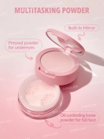 Sheglam Insta-Ready Face & Under Eye Setting Powder - Duo BubbleGum