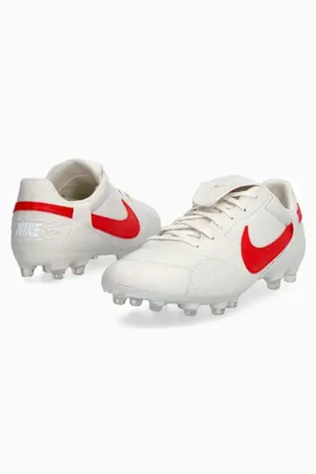 Бутсы Nike Premier III FG - серебряный