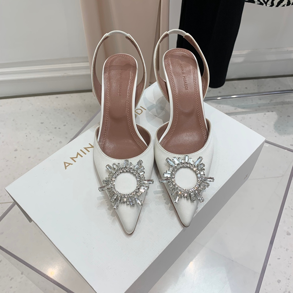 Amina Muaddi Pumps