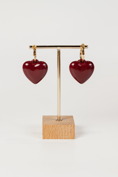 Серьги Сердце