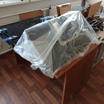 Настенная вытяжка Kuppersbusch DW 9800.0 S черное стекло