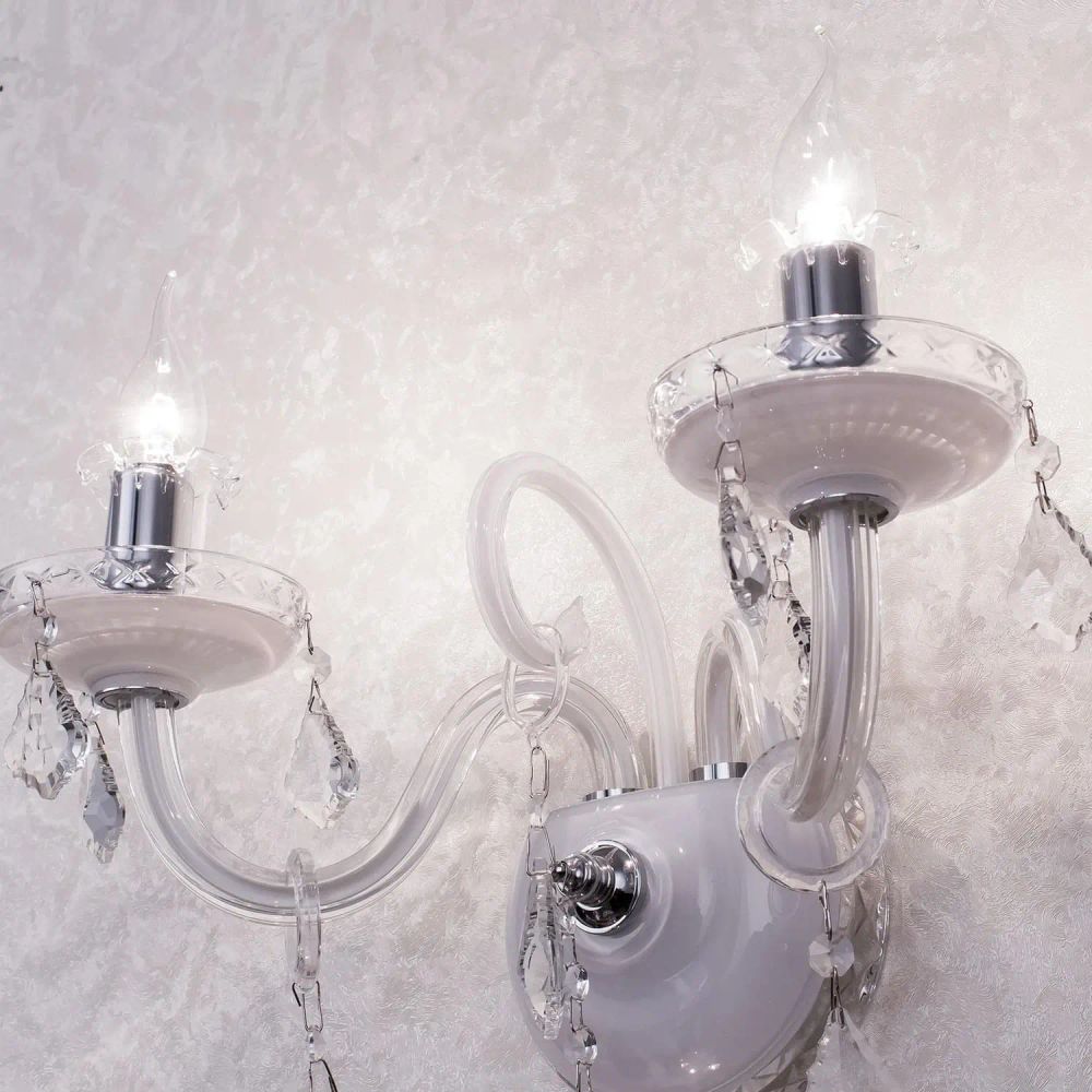 Citilux Марена CL352320 Бра стеклянное Белое