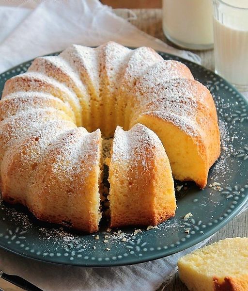 Кекс с маскарпоне Ciambellone al mascarpone, рецепт